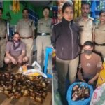 ऊखीमठ में आबकारी विभाग की अवैध शराब के खिलाफ कार्रवाई