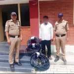 चमोली विद्युत तार चोरी